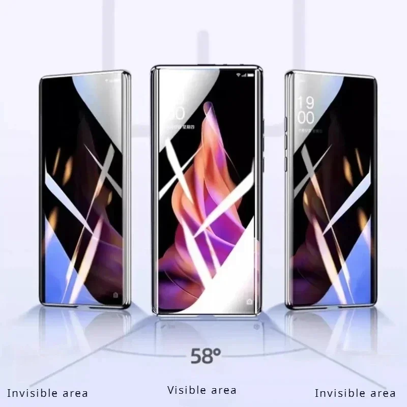 Anti Spy Privacy Glass Case - Custodia anti-spionaggio per Huawei Mate 50