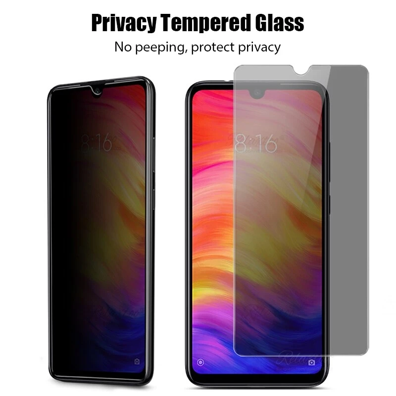 Anti Spy Privacy Glass Case - Custodia in vetro temperato anti-spia per