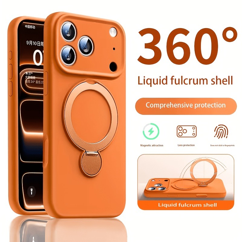Liquid Silicone Magnetic Phone Case - Custodia Protettiva in Silicone Liquido con