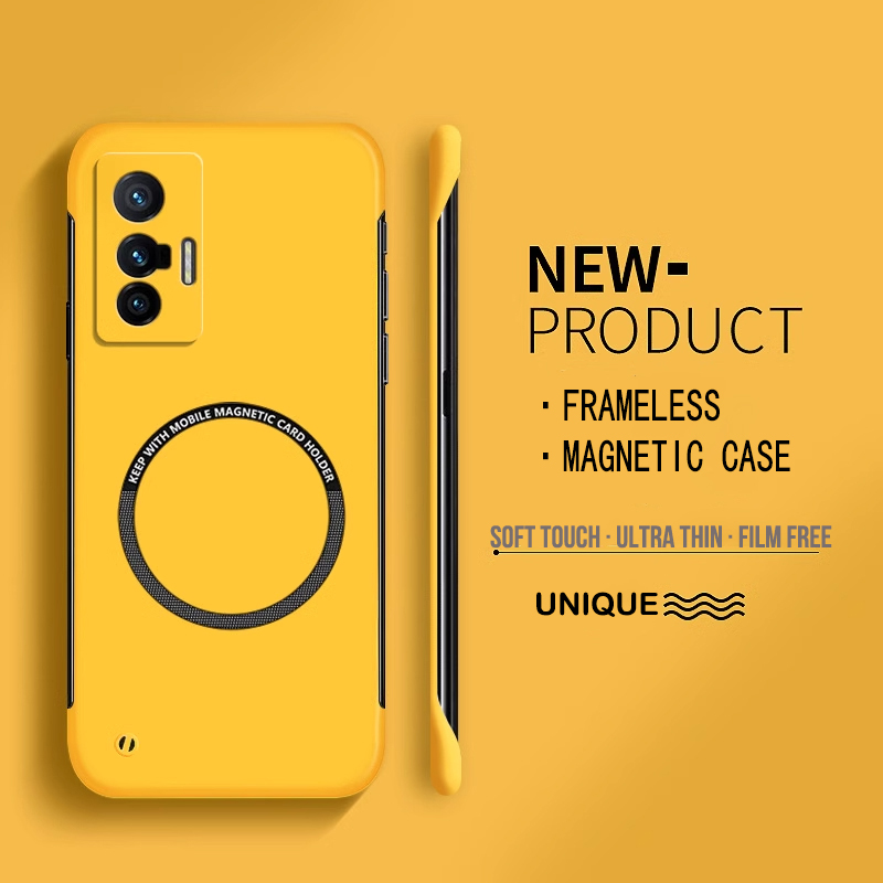 Ultra Thin Frameless Phone Cover - Custodia per telefono senza cornice magnetica