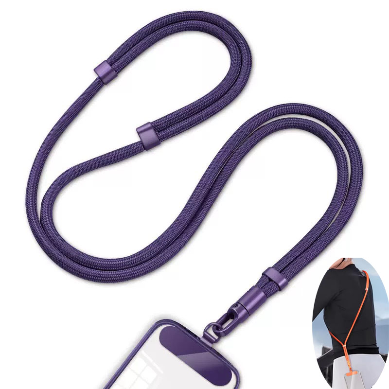 Crossbody Lanyard Neck Strap Case - Cordino universale per telefono con clip