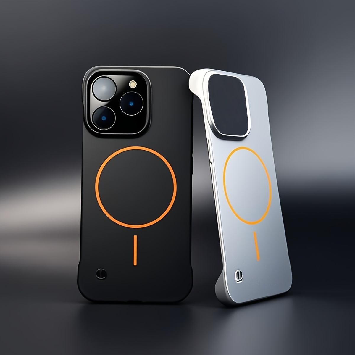 Ultra Thin Frameless Phone Cover - Custodia per telefono con ricarica wireless