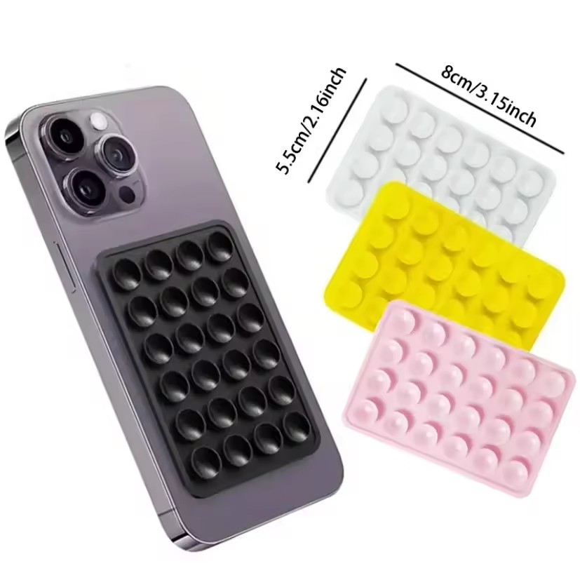 Phone Cases - Tappetino in silicone con ventose per