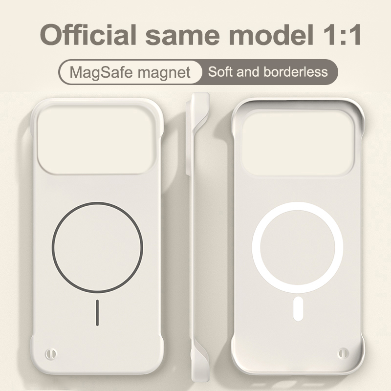 Ultra Thin Frameless Phone Cover - Custodia per telefono senza cornice magnetica
