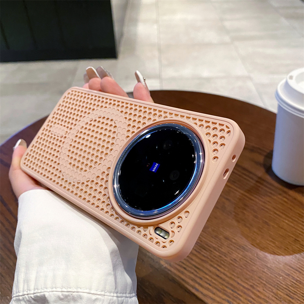 Heat Dissipation Mesh Breathable Case - Custodia di lusso con sensazione di