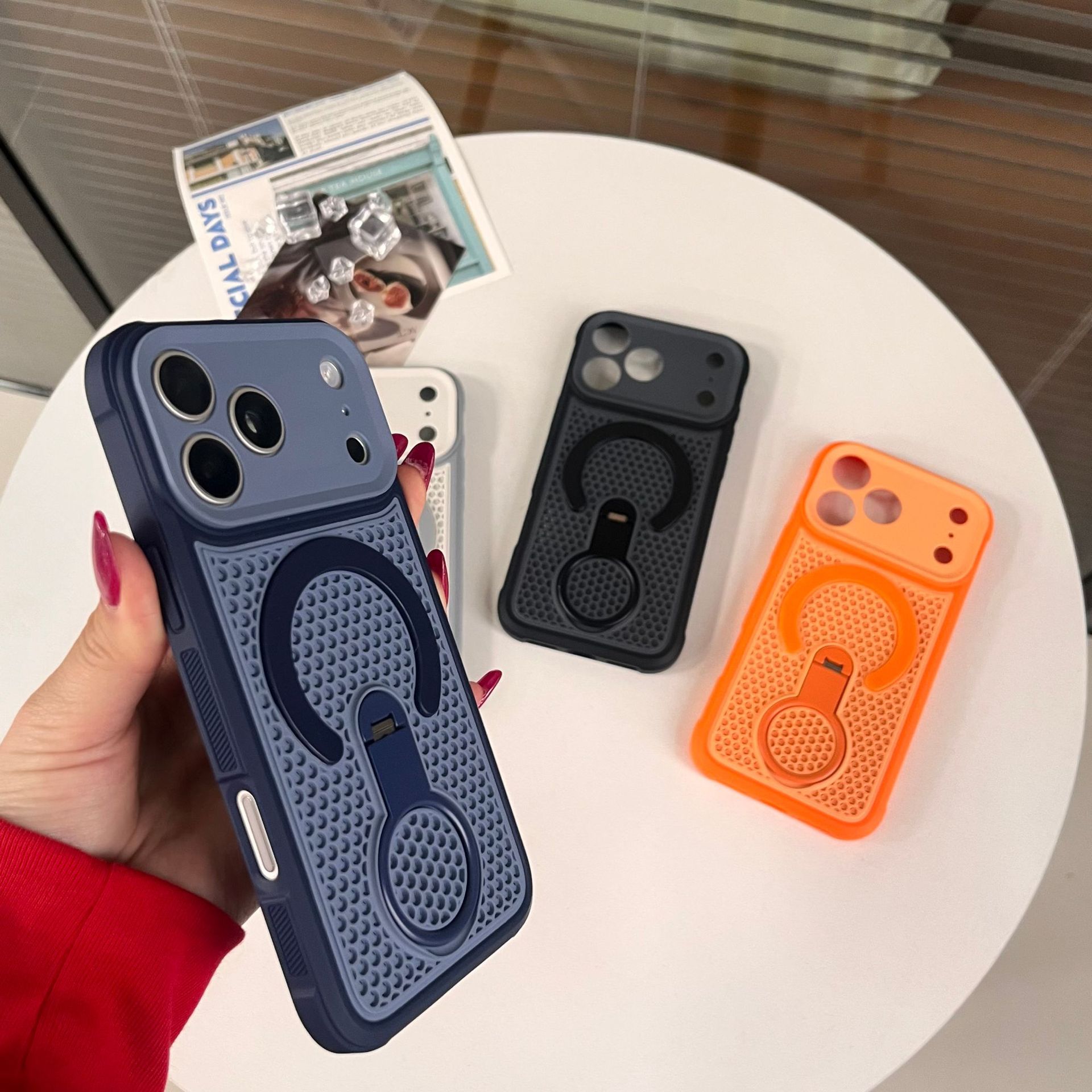 Heat Dissipation Mesh Breathable Case - 360 ° Custodia per iPhone 17