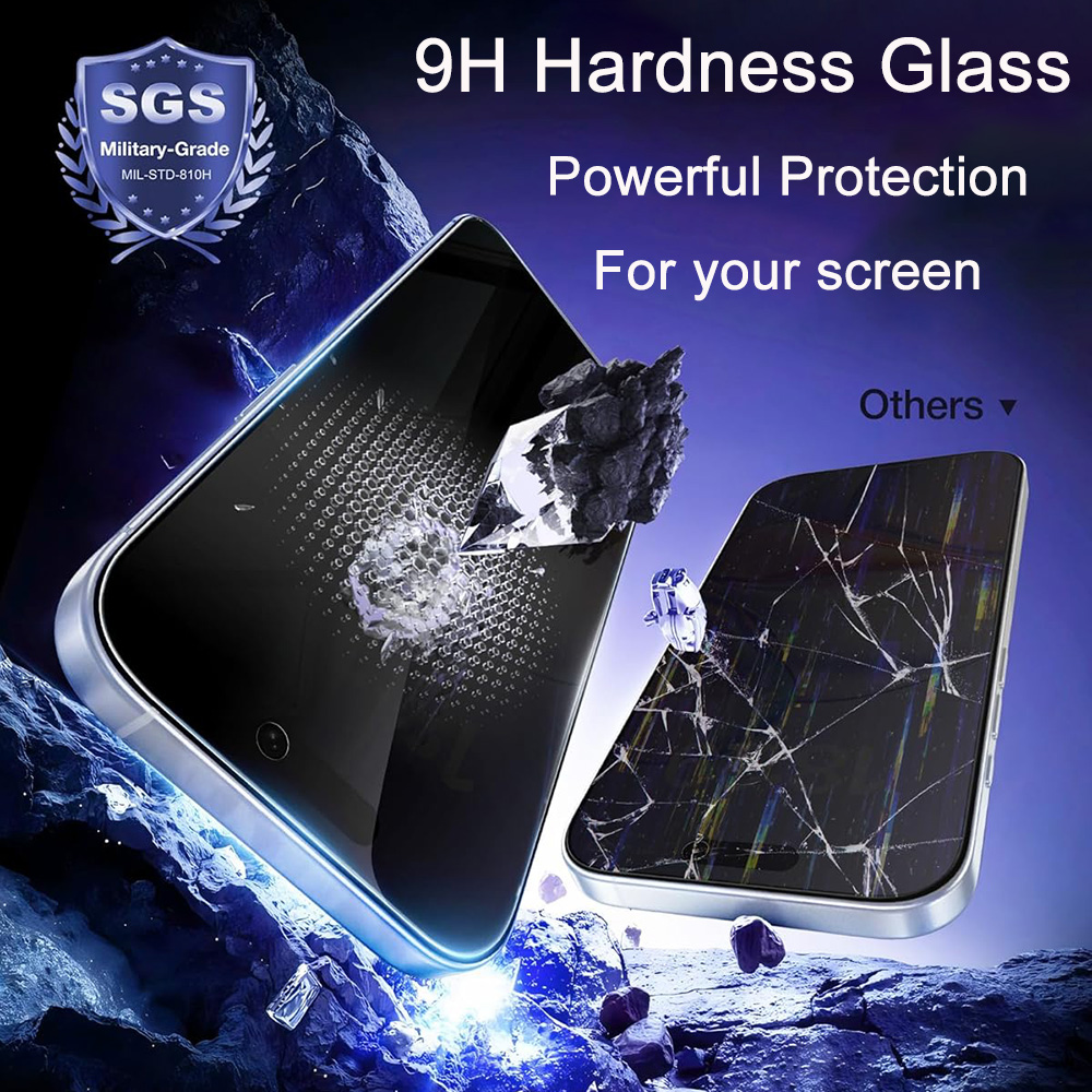 3 Pezzi di Vetro Temperato Ant - Anti Spy Privacy Glass Case recensione e prezzo