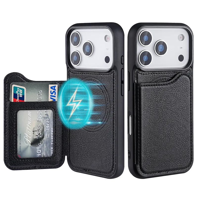 Custodia per telefono in pelle - Leather Wallet Card Holder Phone Cover recensione e prezzo