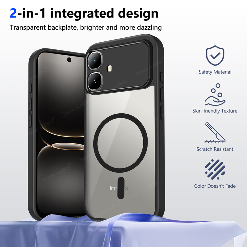 Custodia Magnetica Trasparente - Clear Shockproof Bumper Case recensione e prezzo