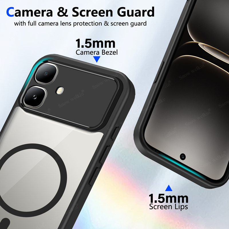 Custodia Magnetica Trasparente - Clear Shockproof Bumper Case recensione e prezzo