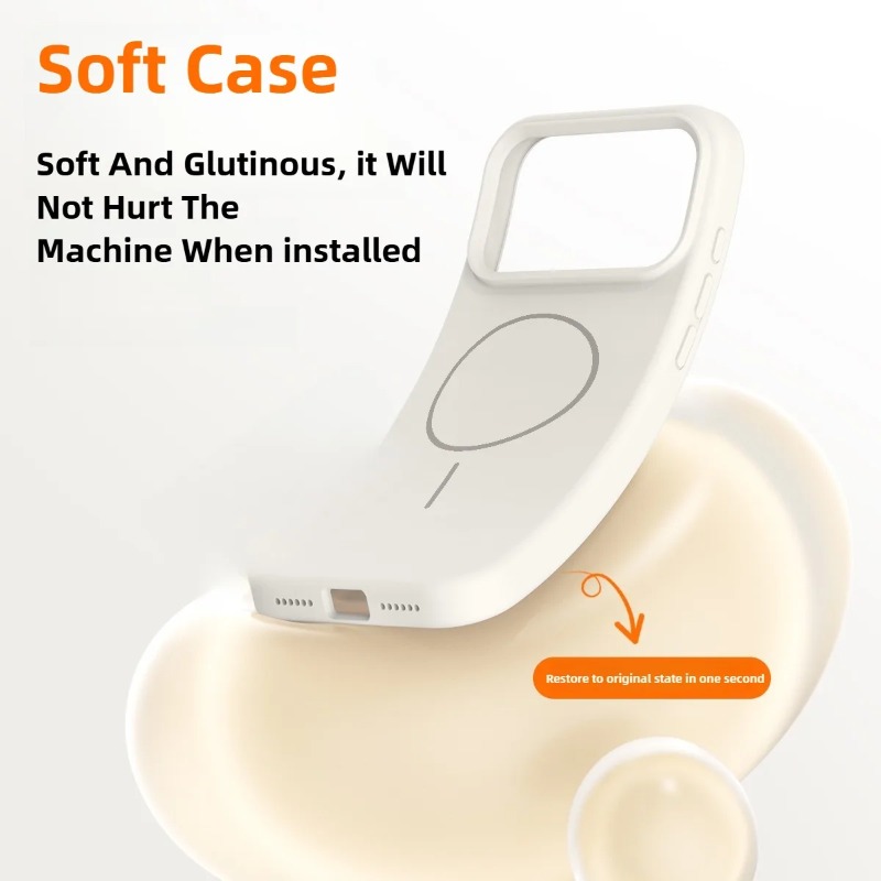 Custodia per telefono in silic - Liquid Silicone Magnetic Phone Case recensione e prezzo