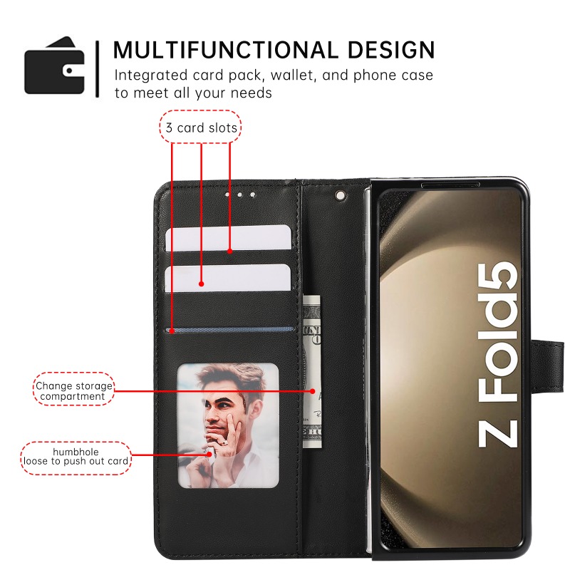 Custodia a Portafoglio in Pell - Leather Wallet Card Holder Phone Cover recensione e prezzo