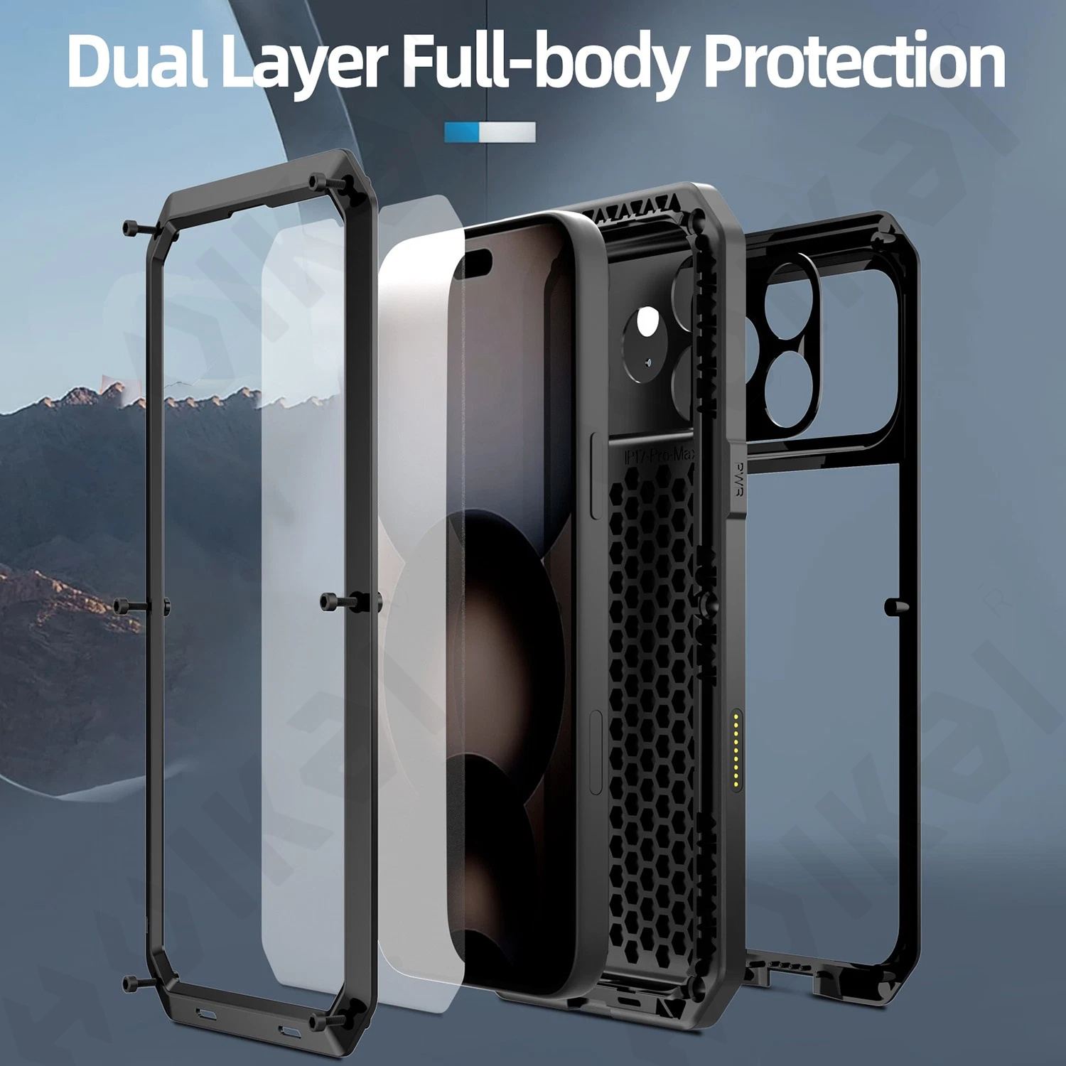 Custodia adatta per iPhone 18  - Heavy Duty 360 Full Body Protective Case recensione e prezzo