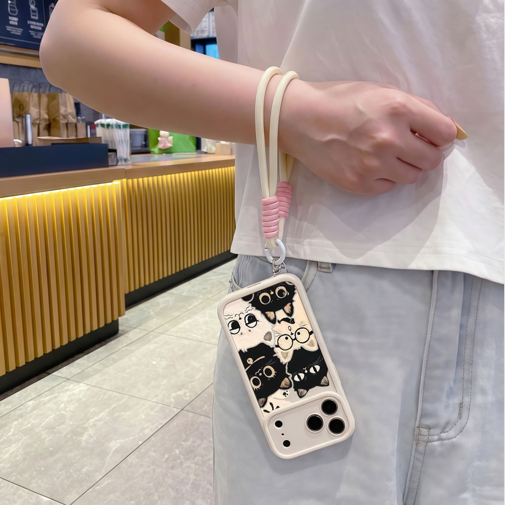 Custodia Antiurto con Cordino  - Cute Cartoon Wrist Strap Silicone Case recensione e prezzo