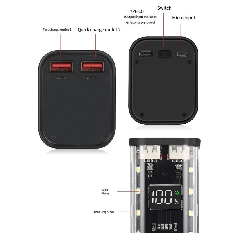 Design con Porta USB Tipo C, C - Power Banks recensione e prezzo