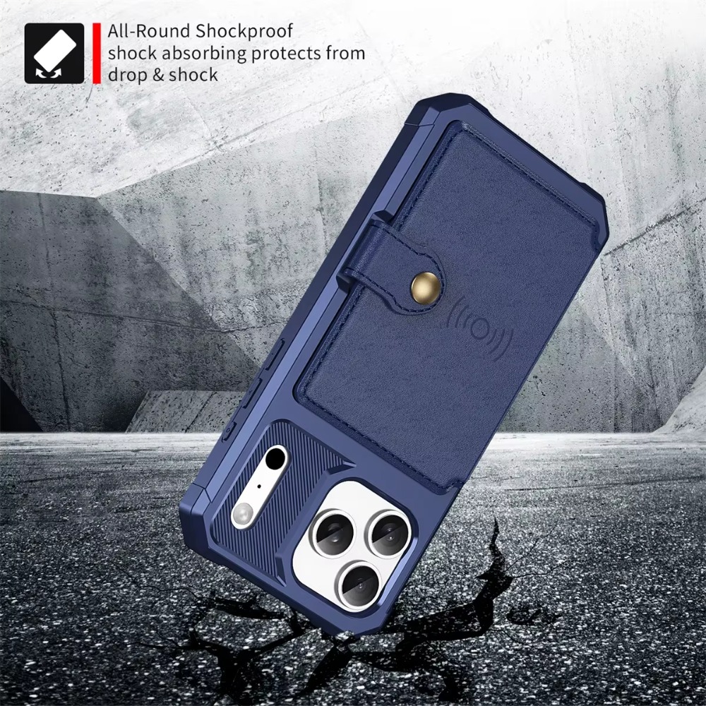 Custodia a Portafoglio per Tel - Leather Wallet Card Holder Phone Cover recensione e prezzo