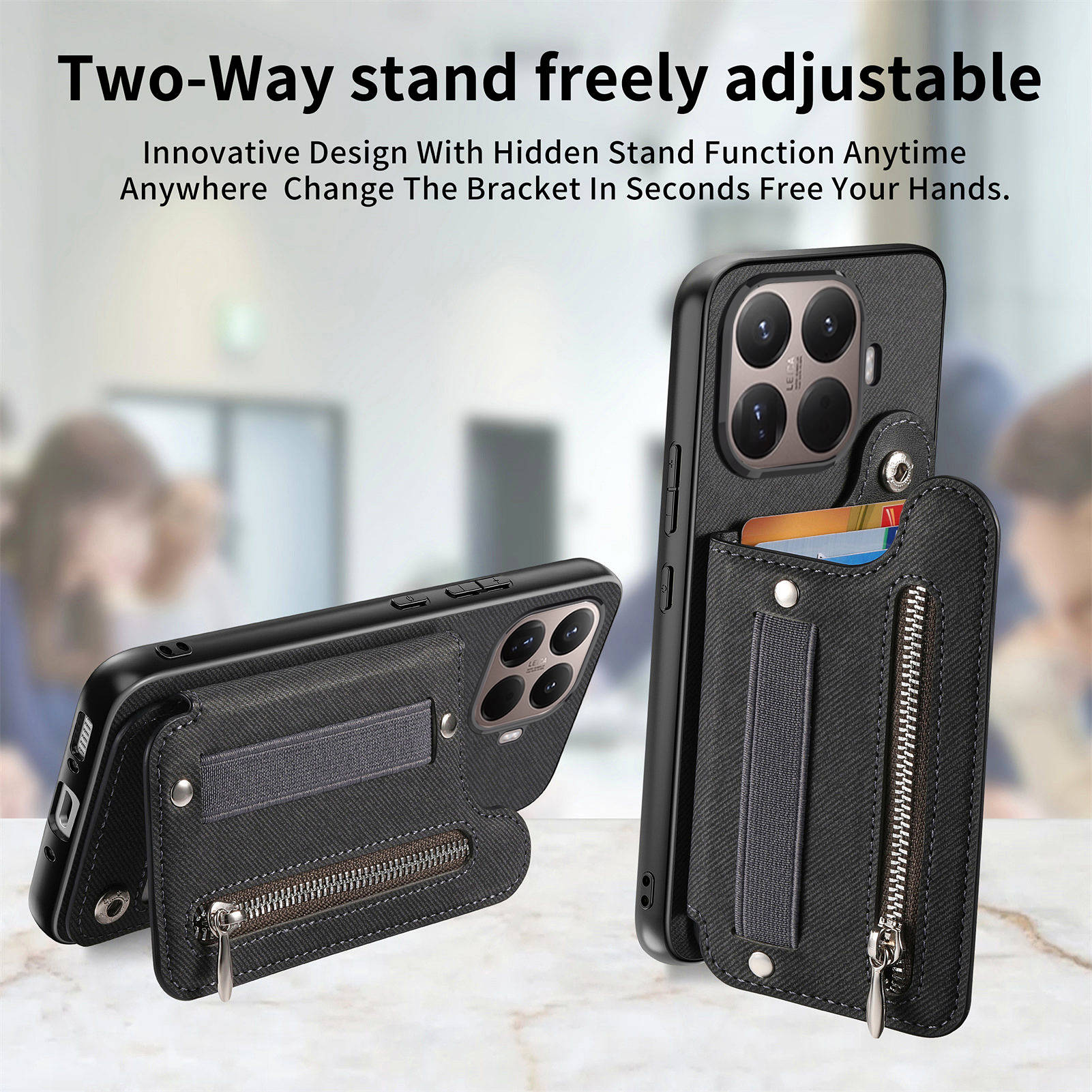 Custodia Protettiva Antiurto i - Leather Wallet Card Holder Phone Cover recensione e prezzo