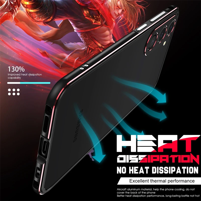 Custodia di Lusso Antiurto in  - Metal Bumper Aluminum Frame Case recensione e prezzo