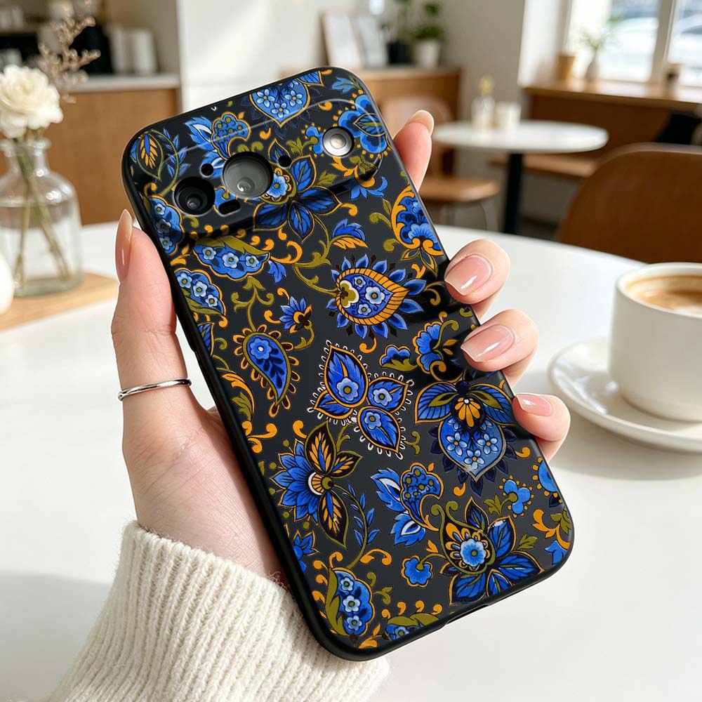 Cover in Silicone con Motivo F - Vintage Floral Pattern Soft Case recensione e prezzo