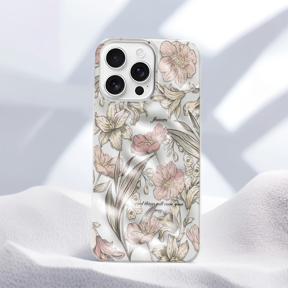 Custodia per telefono in TPU m - Vintage Floral Pattern Soft Case recensione e prezzo